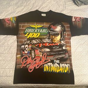 Vintage Dale Earnhardt 1998 Brickyard 400 T-Shirt XL
